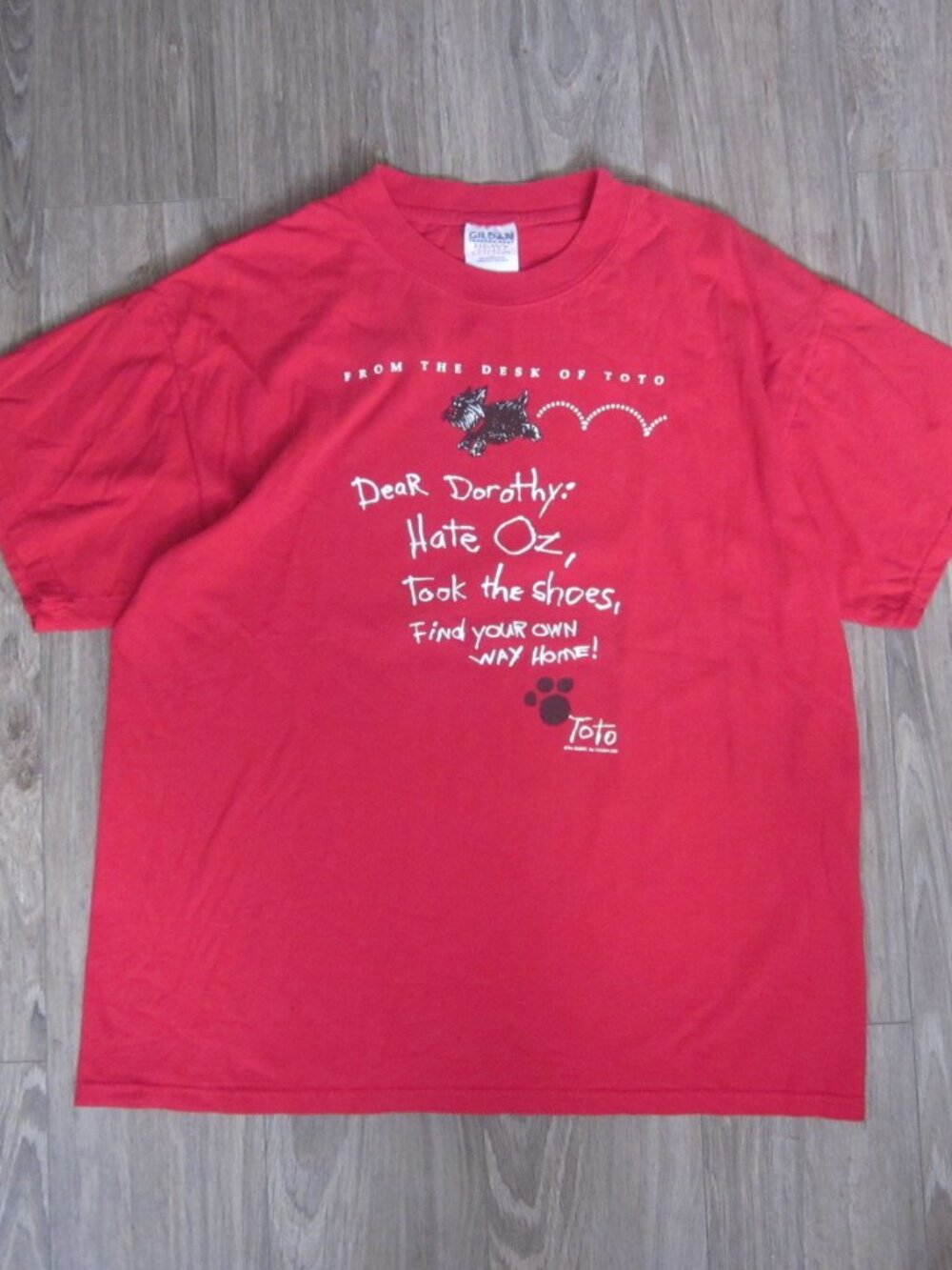 vintage Wizard of Oz Toto funny t-shirt